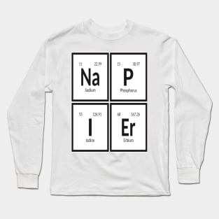 Napier Periodic Table Long Sleeve T-Shirt